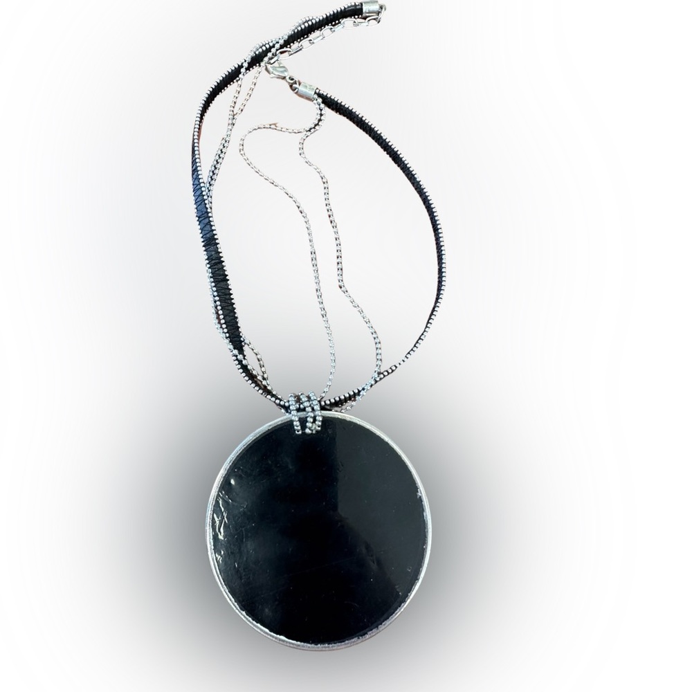 Black and Silver Necklace